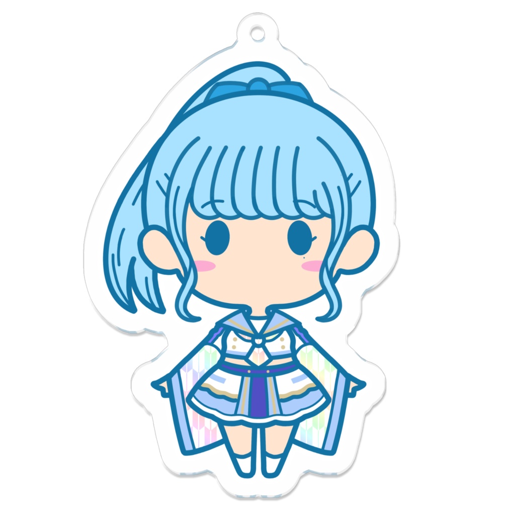 ゆるふわ7(水色)