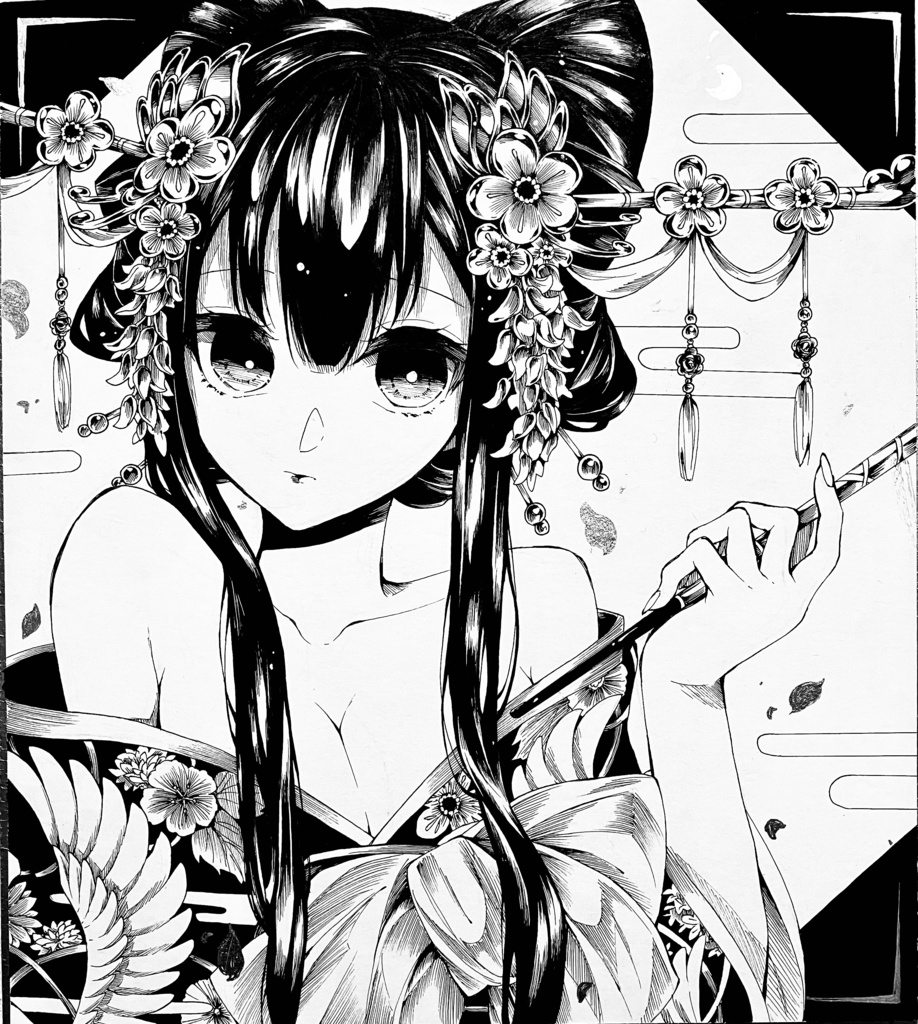 【大色紙】花魁