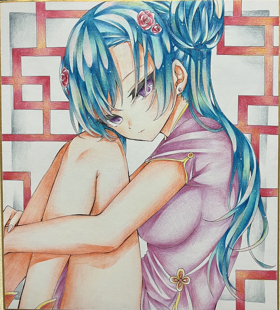 【大色紙】チャイナガール