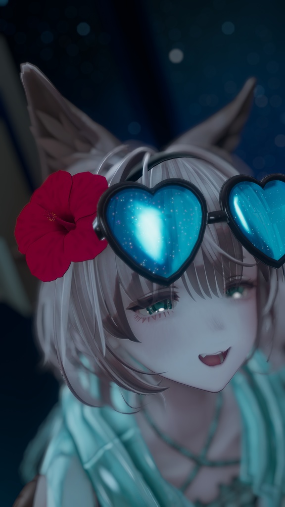 やっぱり揺れる!ハイビスカス!