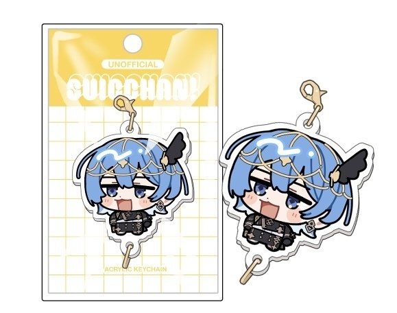 【非公式】つながる！すいちゃんアクリルキーホルダー NOVA衣装