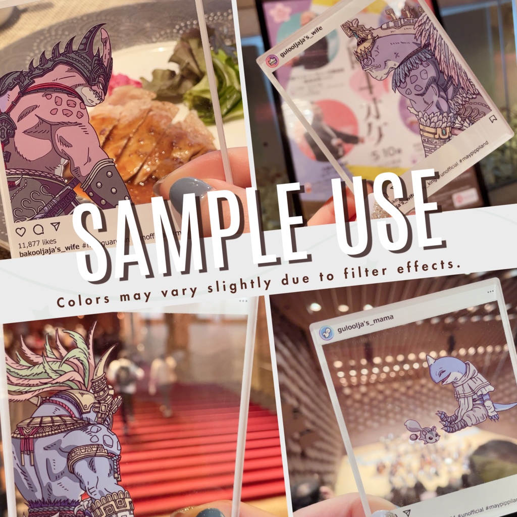 SNS風アクリルプレート:ゾラージャ