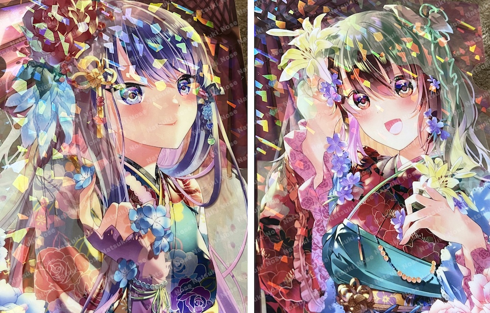 和風イラスト集 番傘華絵巻