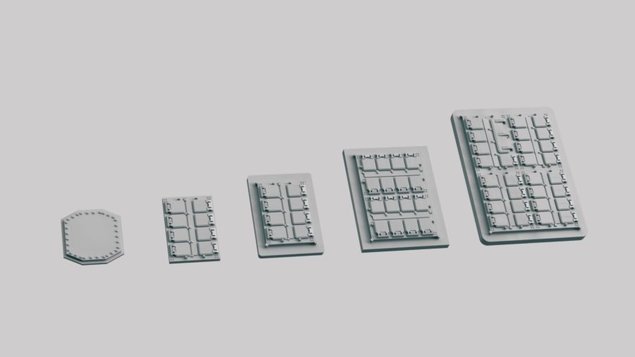 1/700 Mk.41 VLS小 (29〜8セル)セット