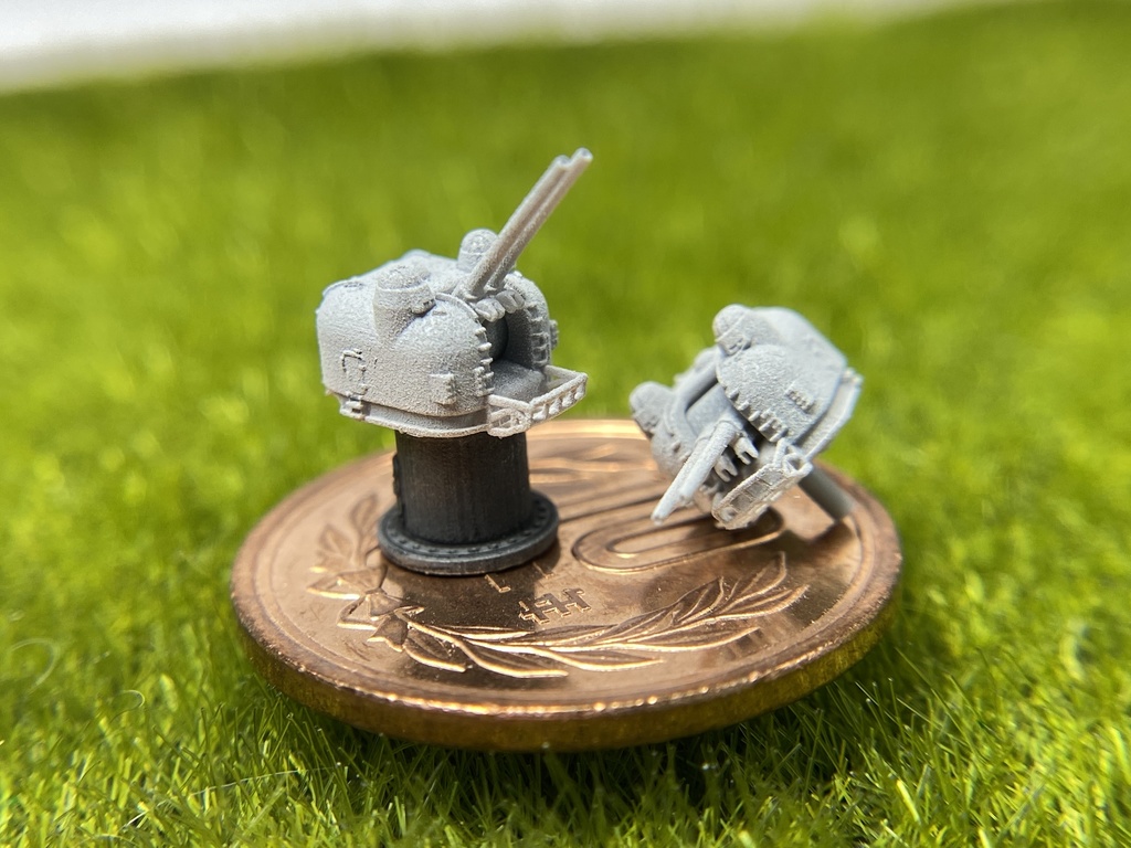 1/700 Mk.42 5インチ連装砲(架空兵装)