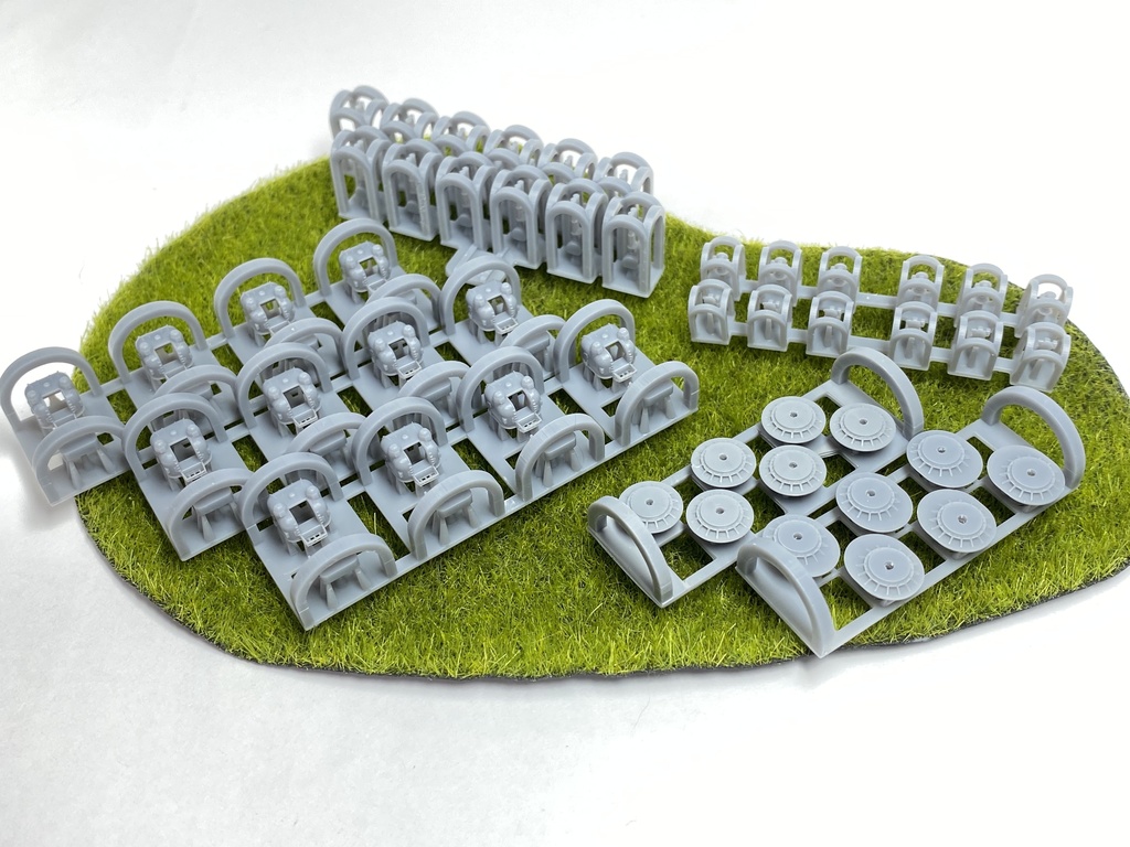 1/700 76㎜ツインガトリング砲セット