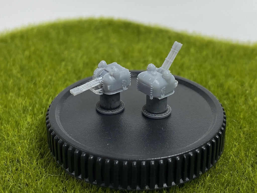 1/700 76㎜ツインガトリング砲セット