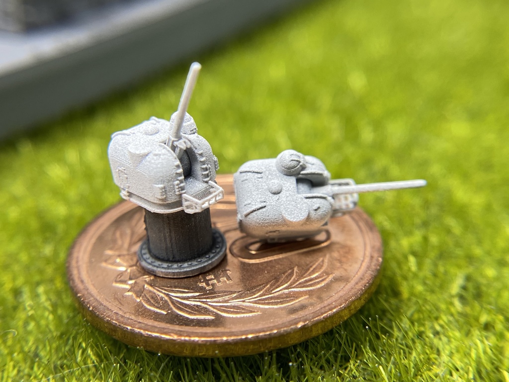 1/700 Mk-42 5インチ単装砲