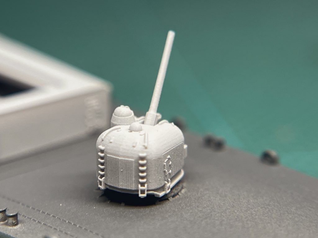 1/700 Mk-42 5インチ単装砲