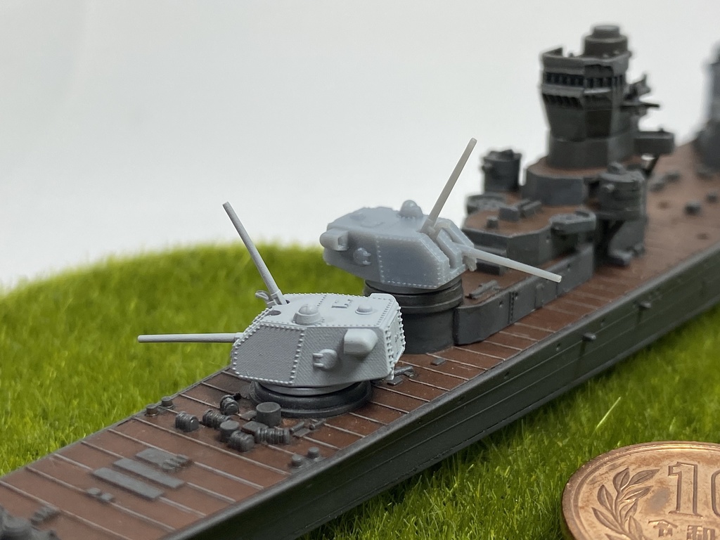 1/700 203㎜連装速射砲セット (架空兵装)