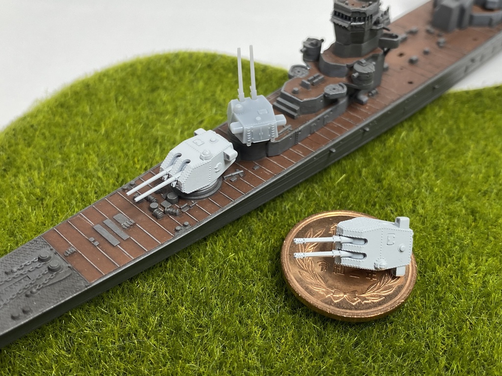 1/700 203㎜連装速射砲セット (架空兵装)
