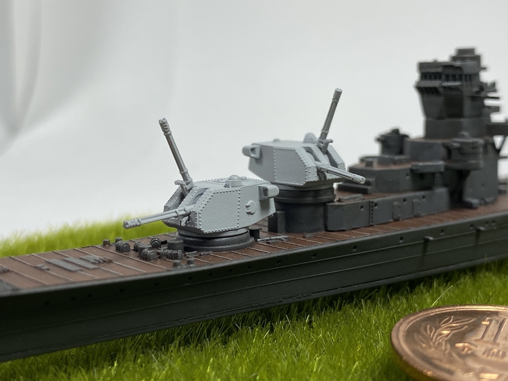 1/700 203㎜連装速射砲セット (架空兵装)