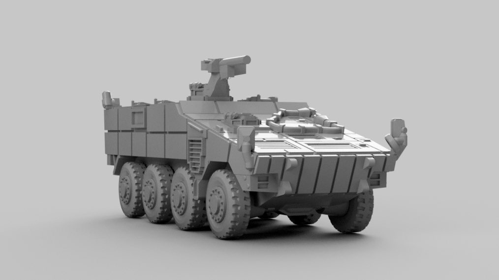 1/700 共通戦術装輪車セット①