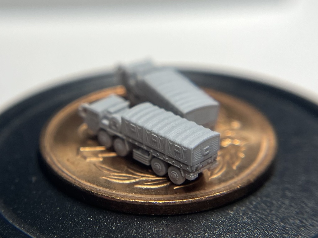 1/700 重装輪輸送車セット(架空車両)