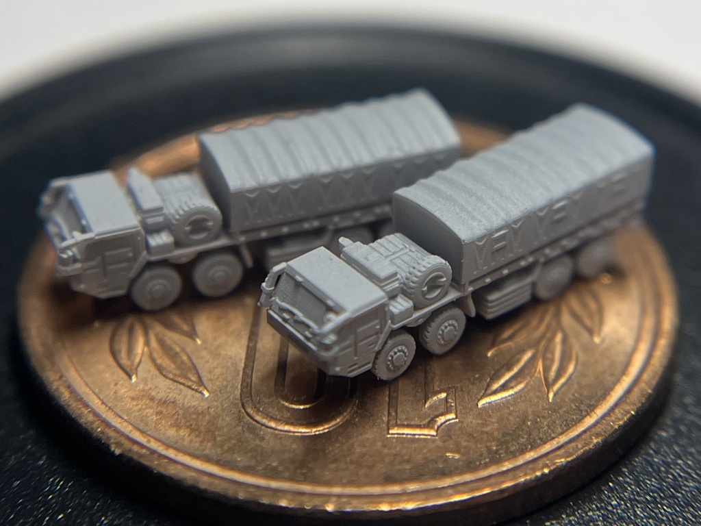 1/700 重装輪輸送車セット(架空車両)