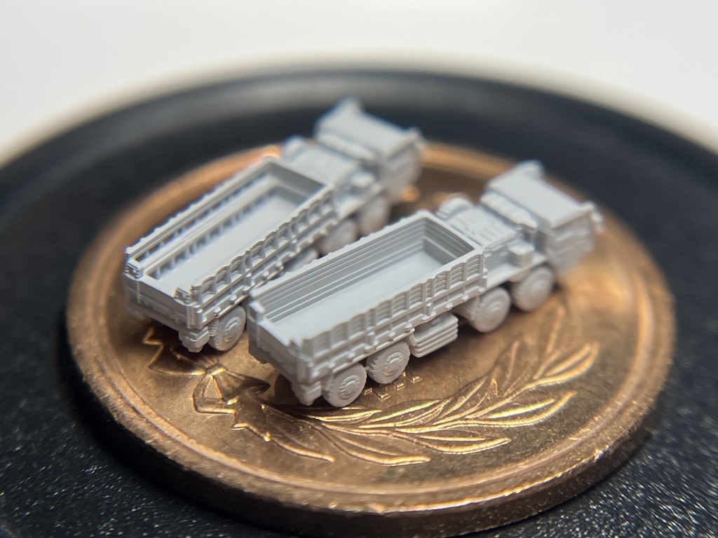 1/700 重装輪輸送車セット(架空車両)