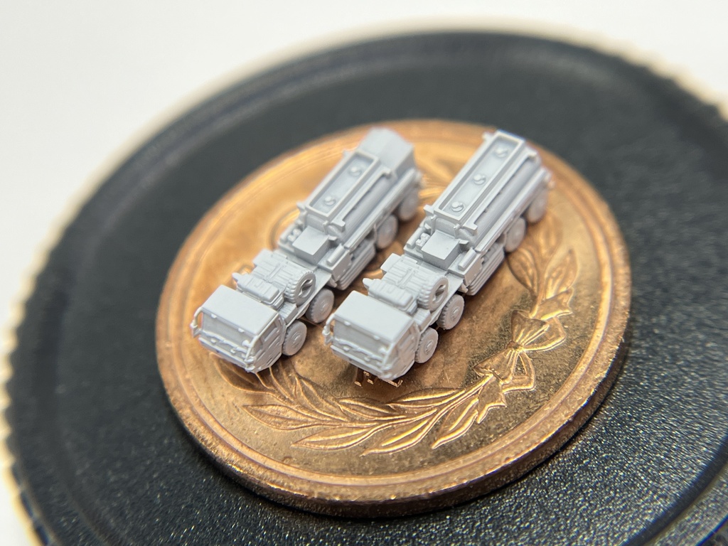 1/700 重装輪タンク車セット(架空車両)