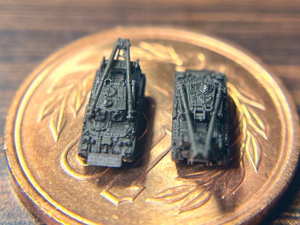 1/700 61式戦車セット - あひる工廠 - BOOTH