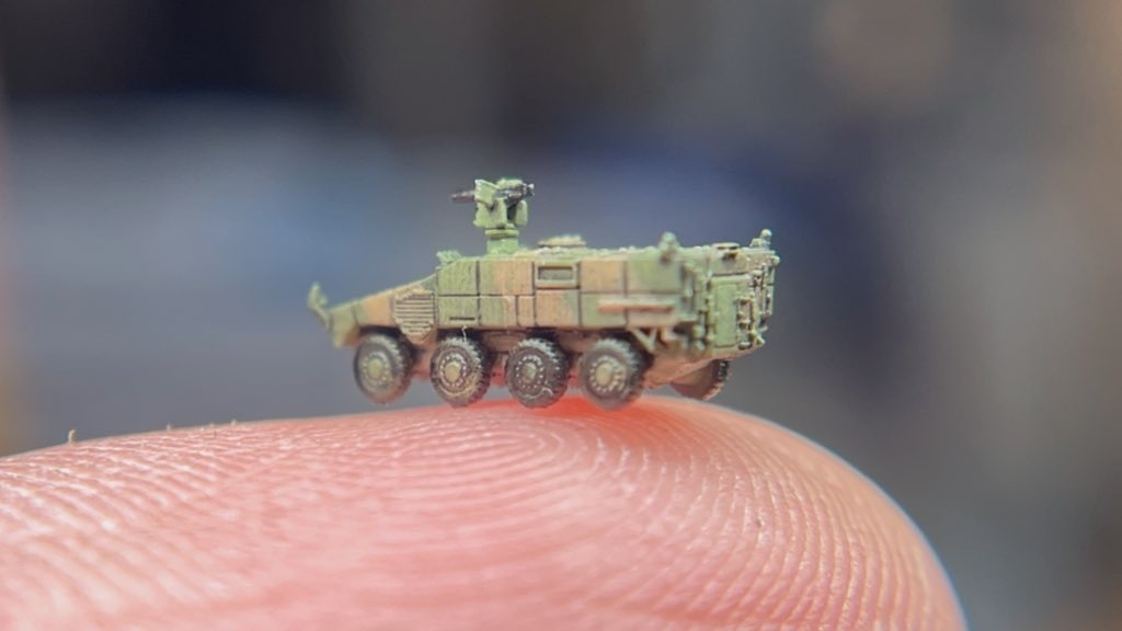 1/700 共通戦術装輪車セット②(架空)