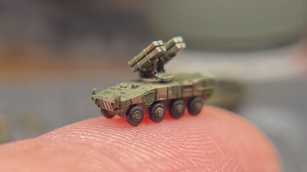 1/700 共通戦術装輪車セット②(架空)