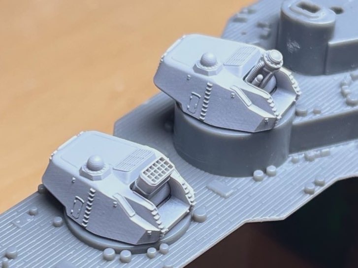 1/700 Mk.60 400㎜18連装噴進砲 (架空兵装)