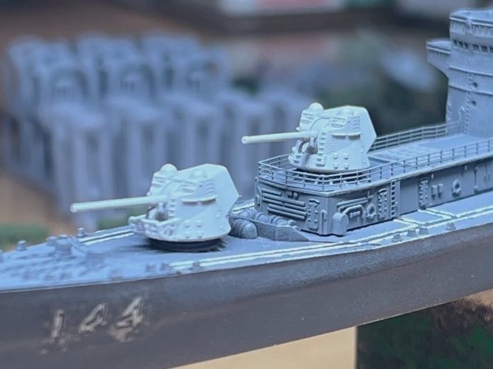 1/700 6inch単装速射砲セット(架空兵装)