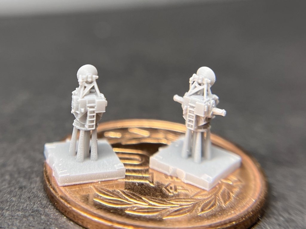 1/700 6inch単装速射砲セット(架空兵装)