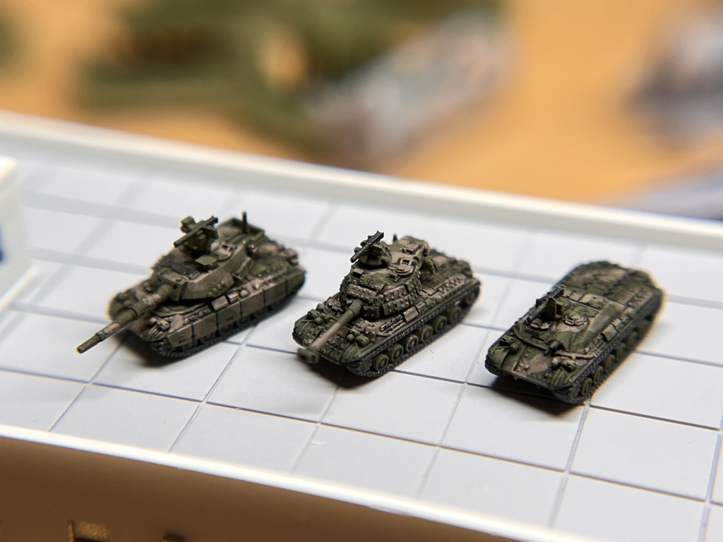 1/700 61式戦車改セット(架空車両)