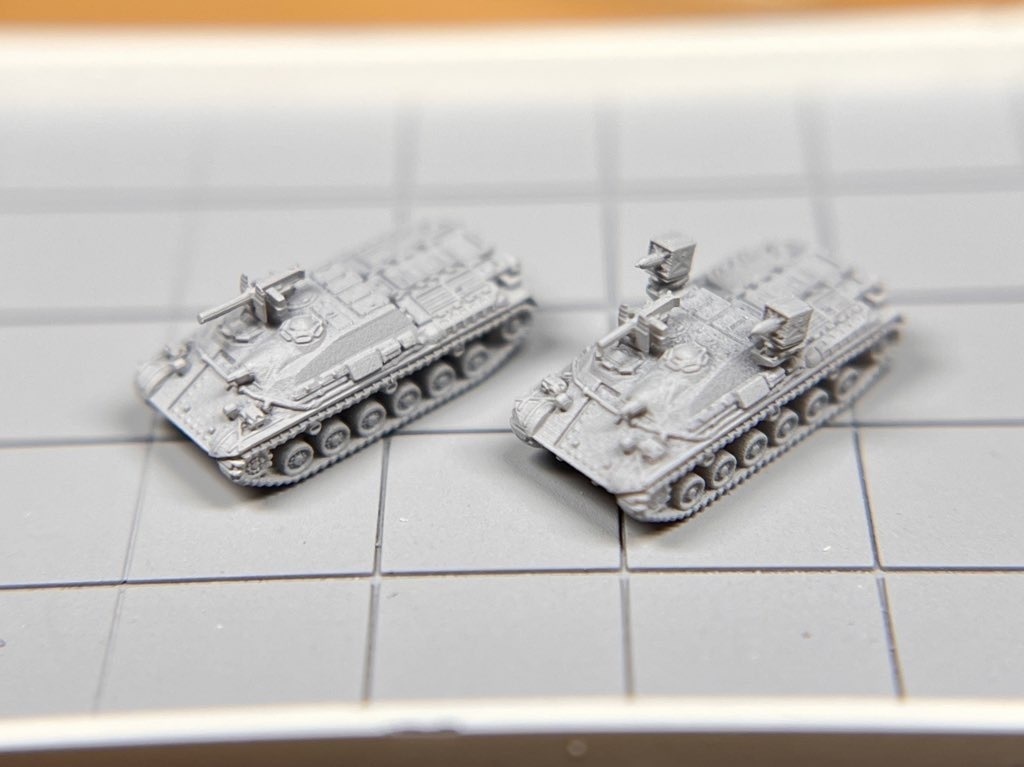 1/700 61式戦車改セット(架空車両)