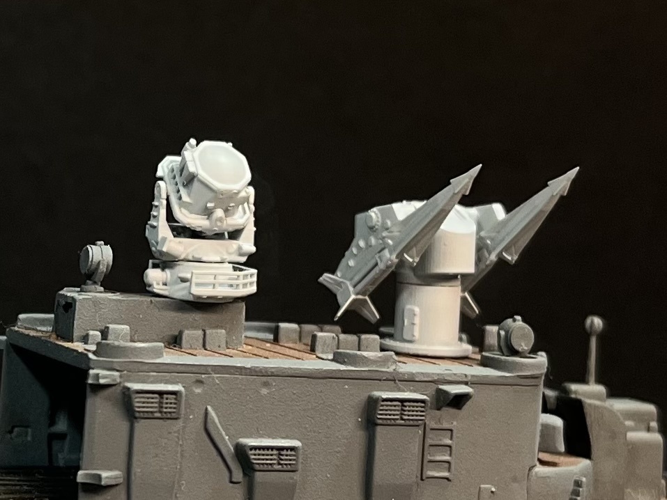 1/700 シーナイキ防空ミサイルセット (架空兵装)