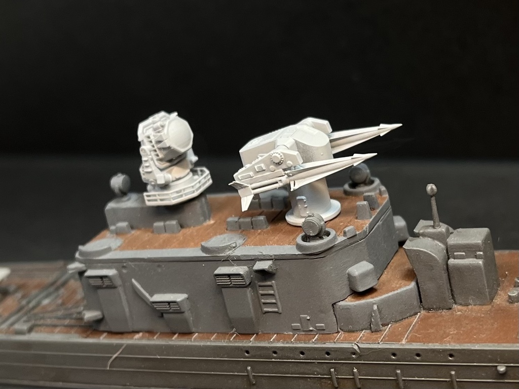 1/700 シーナイキ防空ミサイルセット (架空兵装)