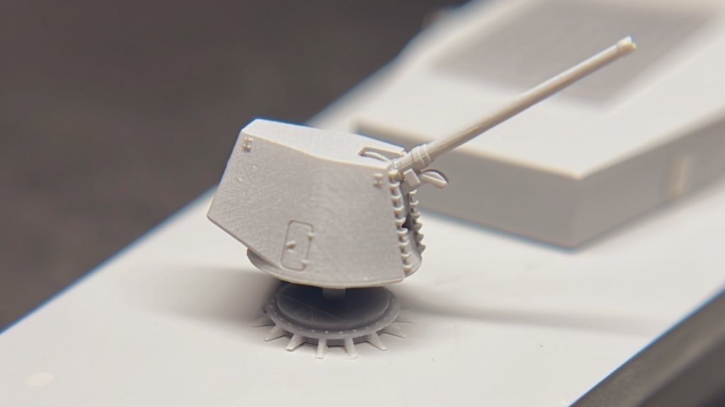 1/700 6inch単装速射砲 mod.3(架空兵装)