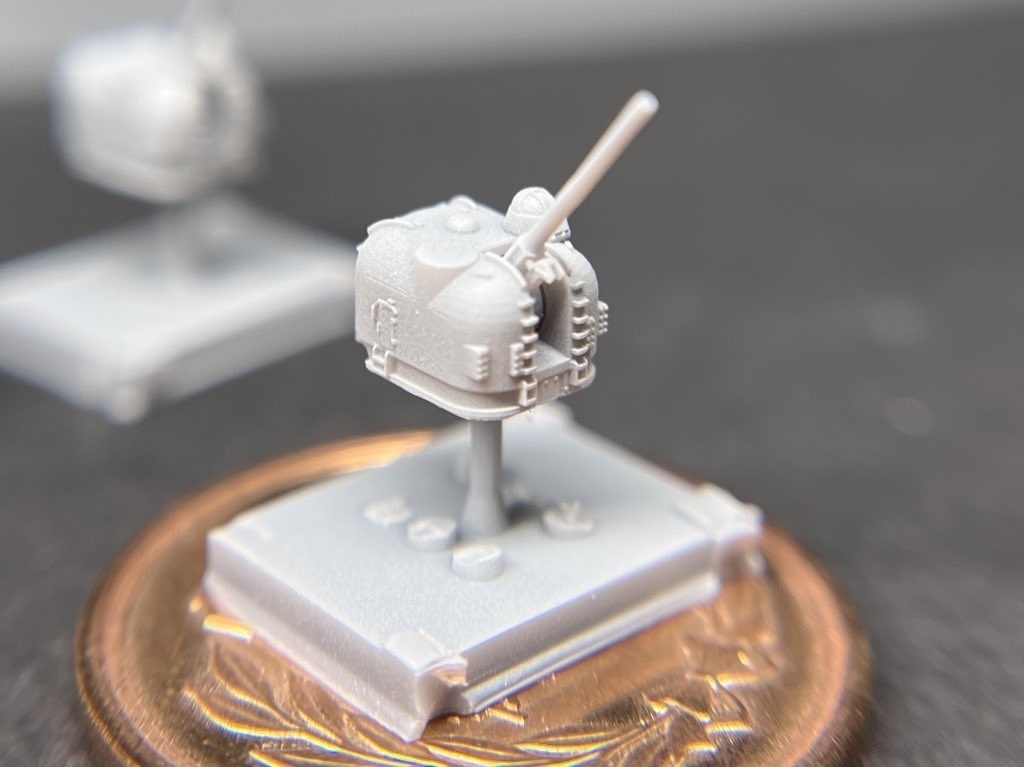 1/700 Mk 42 5inch砲 USセット②