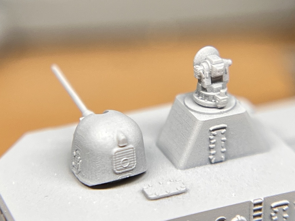 1/700 4inch速射砲セット (架空兵装)