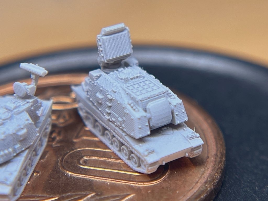 1/700 90式改 対空戦車セット (架空車両)