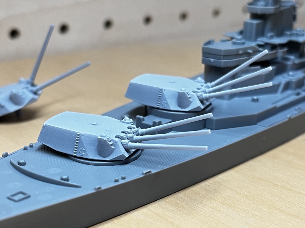 1/700 Mk.65 16inch 3連装速射砲 (架空兵装)