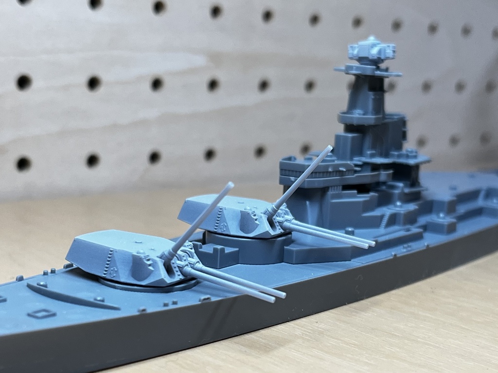 1/700 Mk.65 16inch 3連装速射砲 (架空兵装)