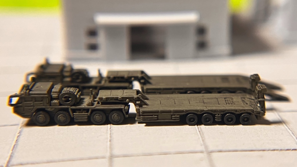 1/700 重装輪セミトレーラーセット(架空車両)