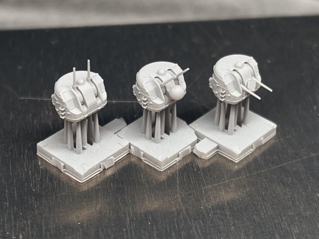 1/700 Mk.33 3inch速射砲セット