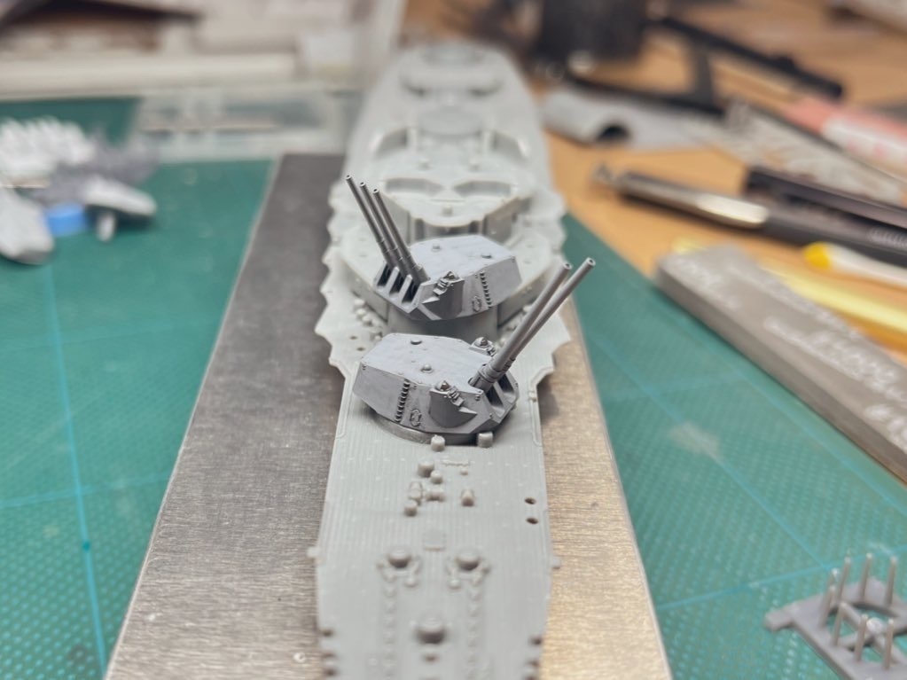 1/700 Mk.62 14inch 3連装速射砲  (架空兵装)