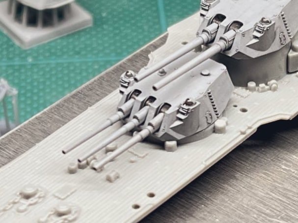 1/700 Mk.62 14inch 3連装速射砲  (架空兵装)