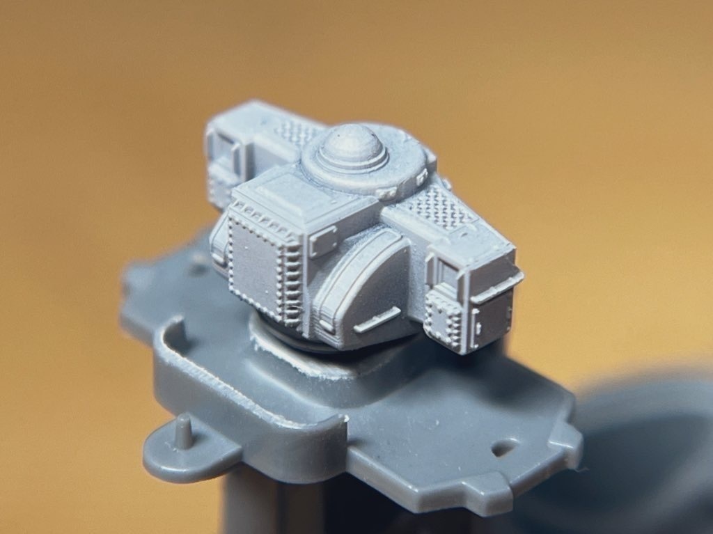 1/700 Mk.67 14inch 4連装速射砲 (架空兵装)