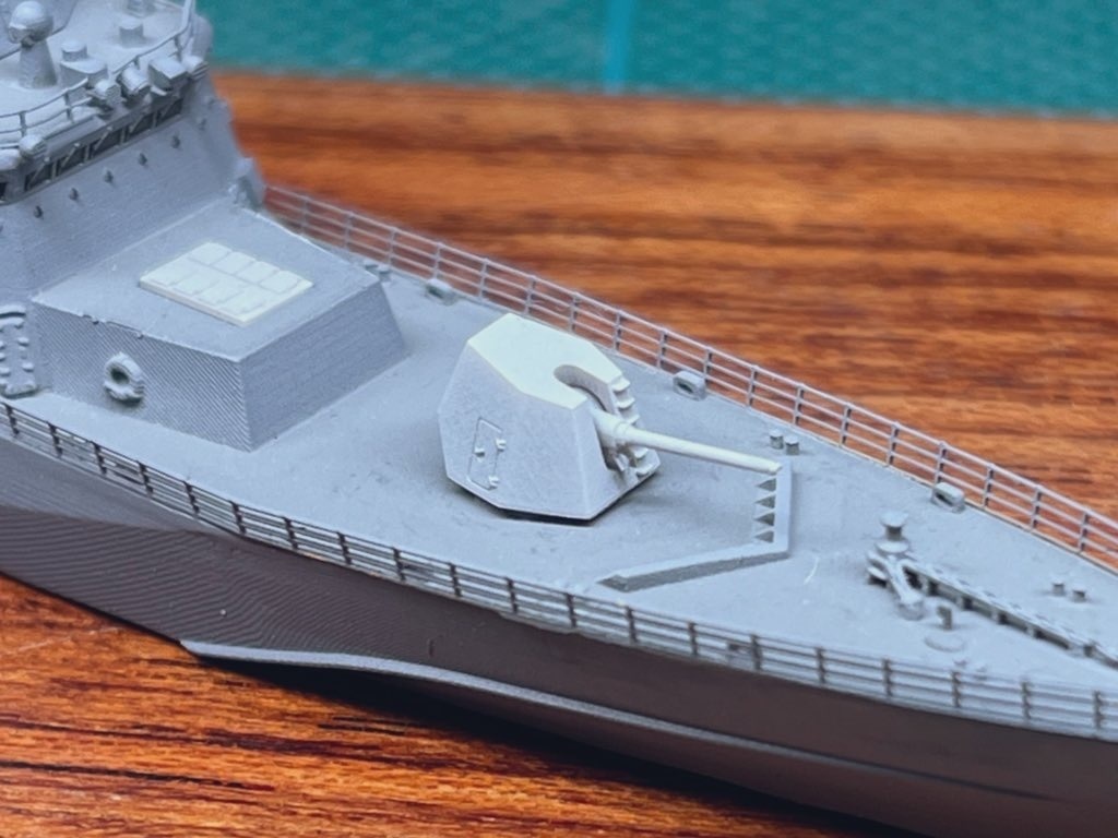 1/700 4inch速射砲(ステルス型)セット (架空兵装)