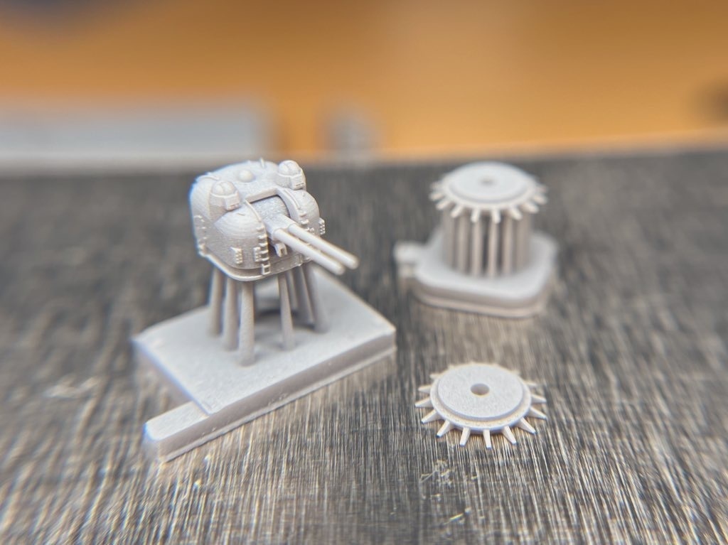 1/700 Mk.42 5インチ連装砲 USA仕様(架空兵装)