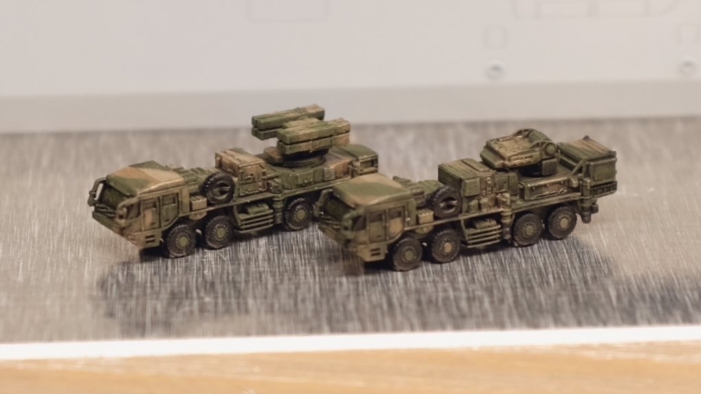 1/700 短距離地対空誘導弾 (重装輪) セット