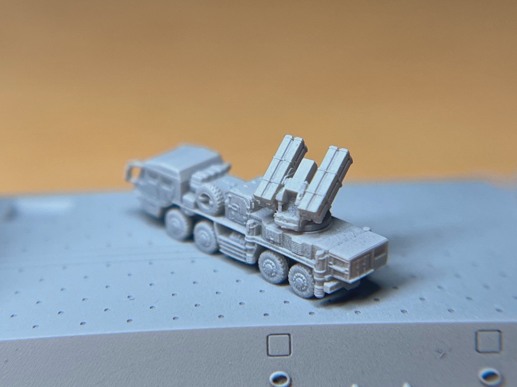 1/700 短距離地対空誘導弾 (重装輪) セット