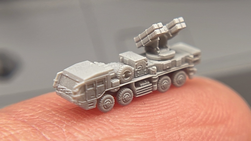 1/700 短距離地対空誘導弾 (重装輪) セット