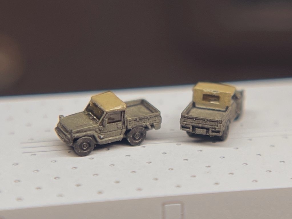 1/700 短距離地対空誘導弾 (重装輪) セット