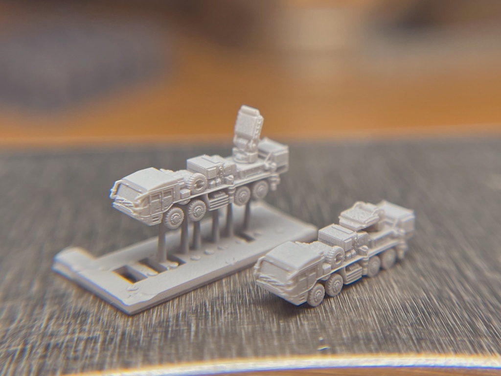 1/700 短距離地対空誘導弾 (重装輪) セット