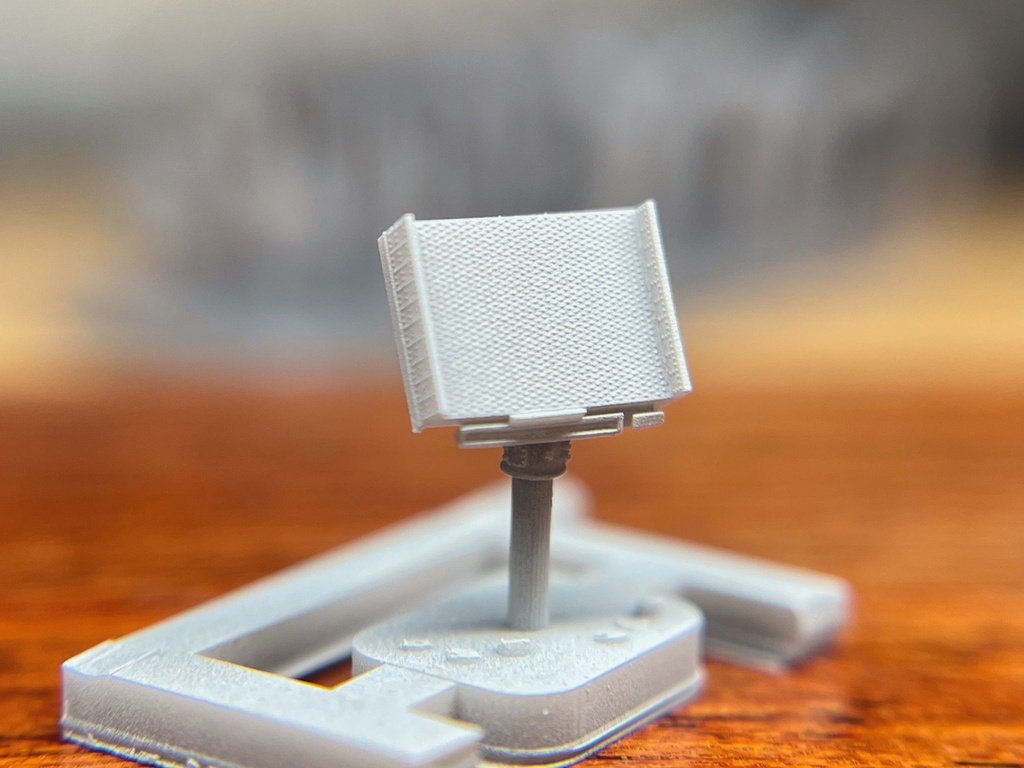 1/700 AN/SPS-52 , AN/SPG-51 レーダーセット